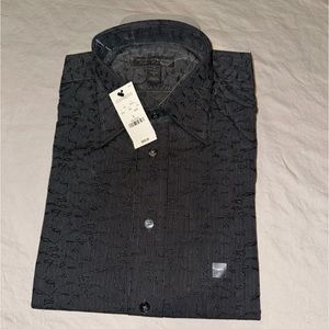 Mens Grey Button Down / Button Up Dress Shirt